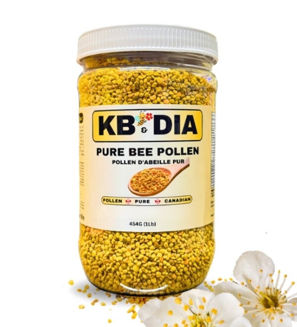 Bee Pollen Granules | 100% Canadian Pure Natural Raw Premium Bee Pollen