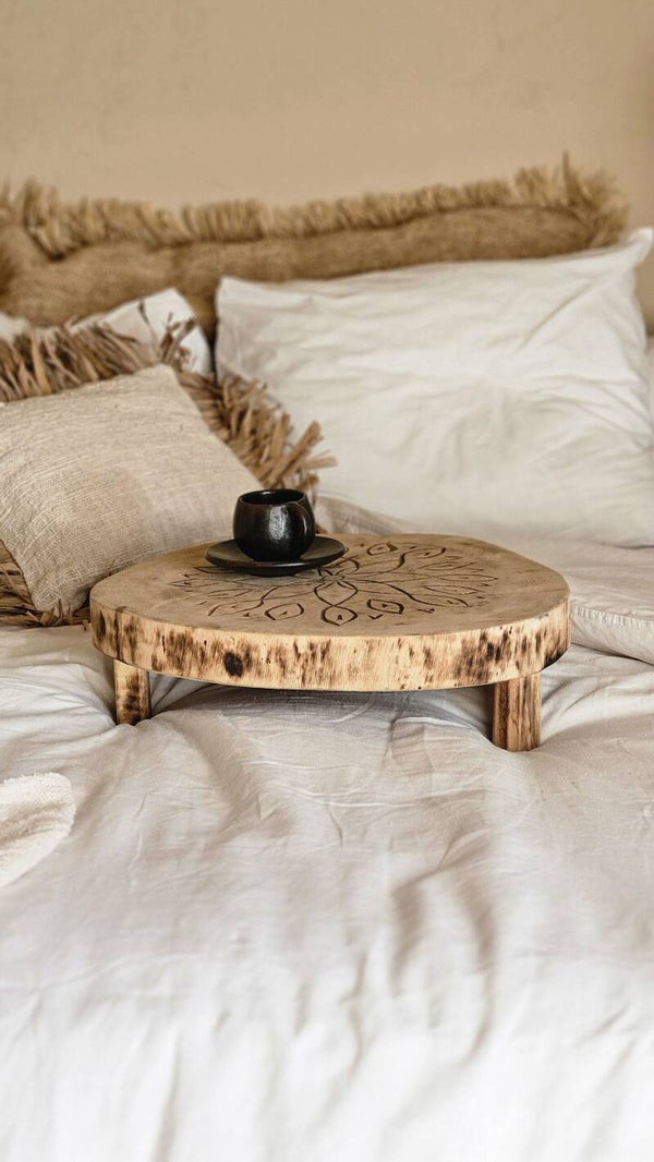 Boho plateau op pootjes