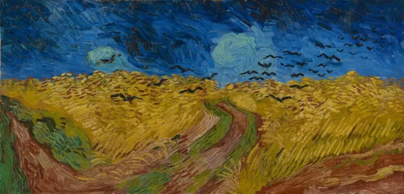 Vincent van Gogh - Wheatfield with Crowes 1890