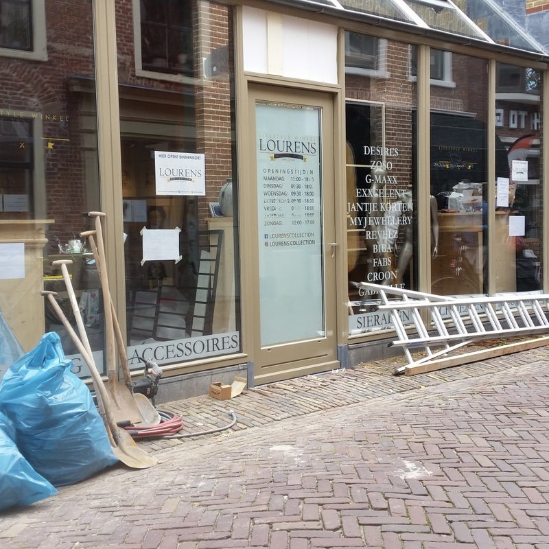 Lourens Collectie Leeuwarden - Raamfolie