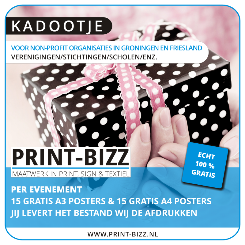 Maatwerk in print, sign & textiel.