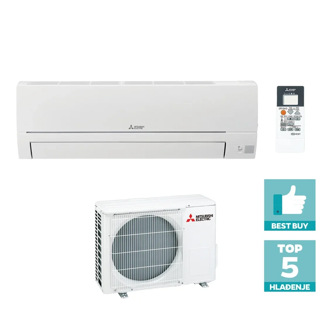 Mitsubishi Electric +Montaža već od