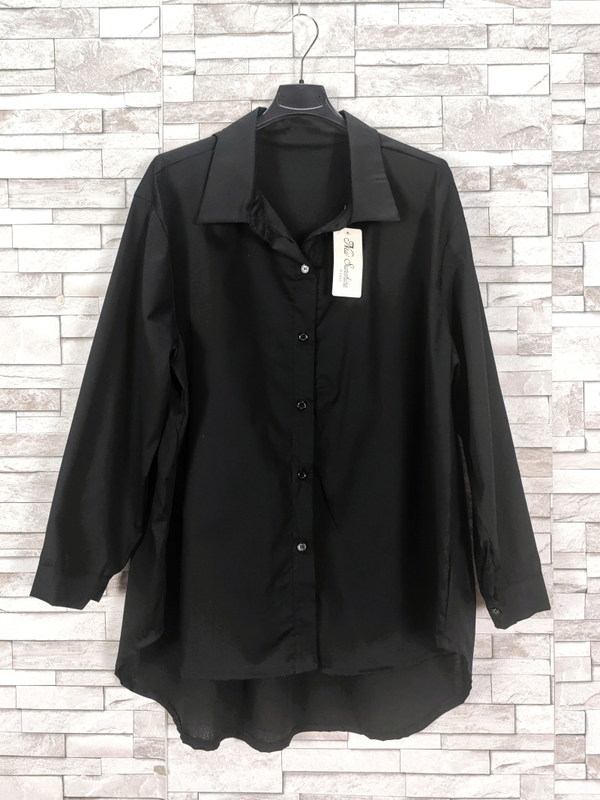 Chemise Oversize Noire