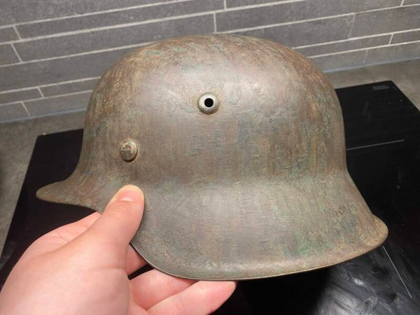 M42 Camo helmet EX winter camo