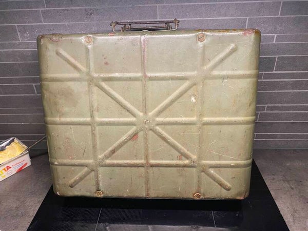 M24 Stielhandgranate case along with the original relic interior. (SOLD)