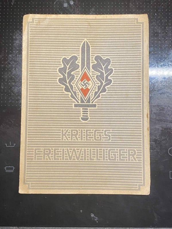 Hitlerjugend Kriegs freiwilliger grouping (RARE) (SOLD)