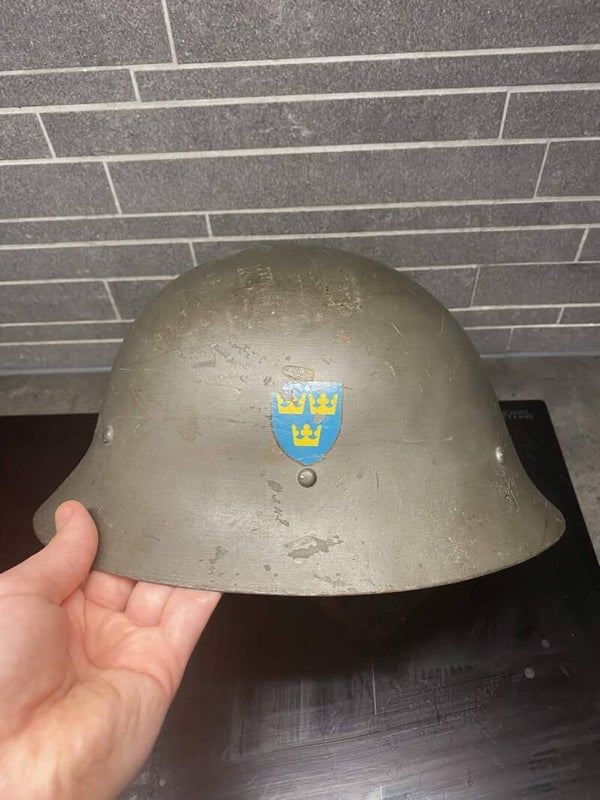 M26 Swedish WW2 army helmet SD (SOLD)