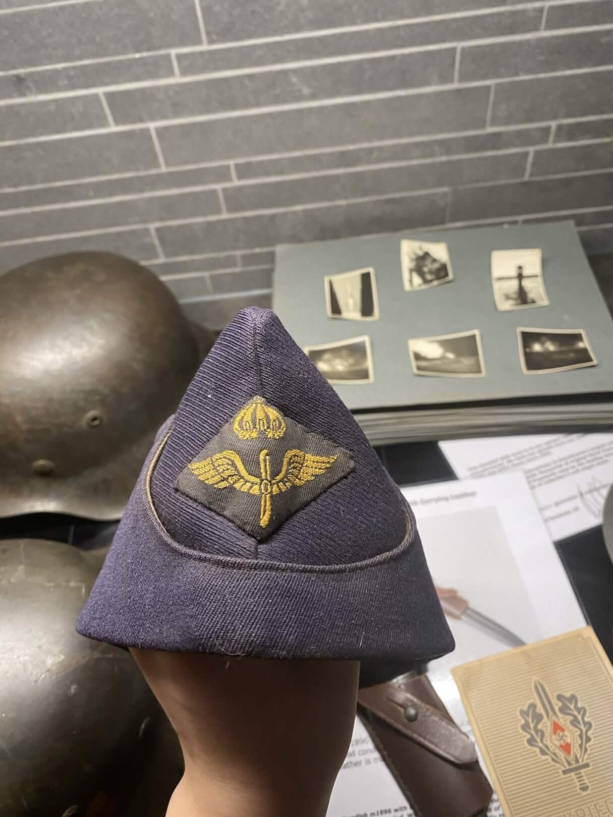 Swedish Air force side cap