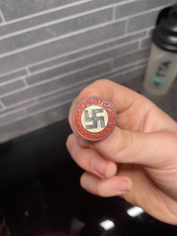 Late war NSDAP Membership badge marked RZM M1/92 (SOLD)