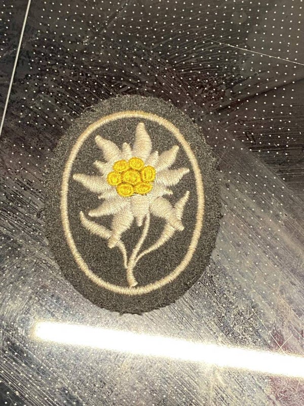 Waffen SS Gebirgsjäger Edelweiss patch
