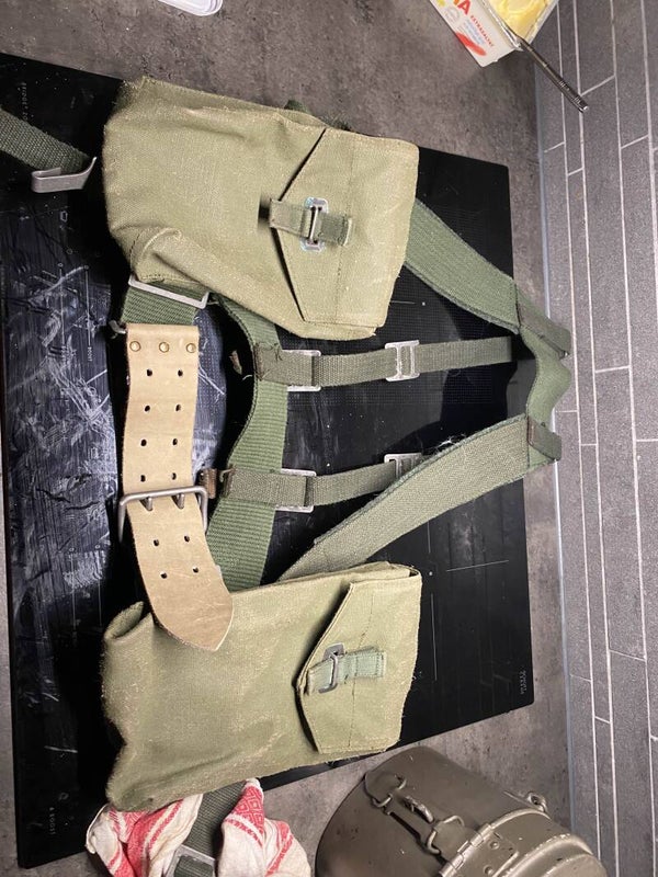 Swedish straps with pouches along with some kind of "belt" 60s?