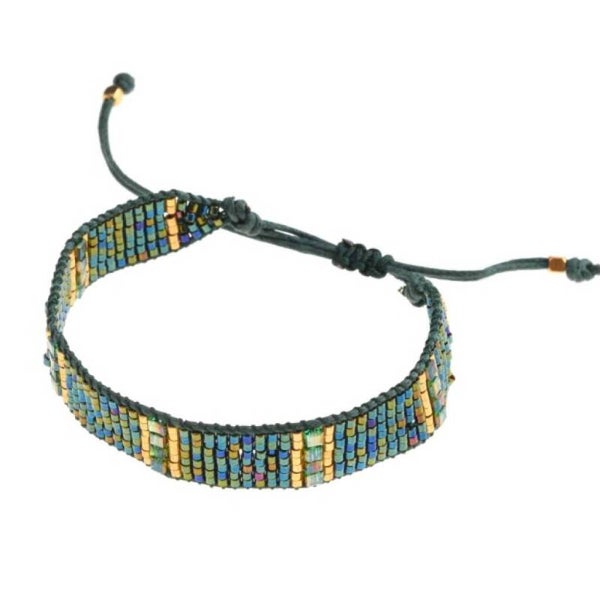 Armbandje touw GREEN