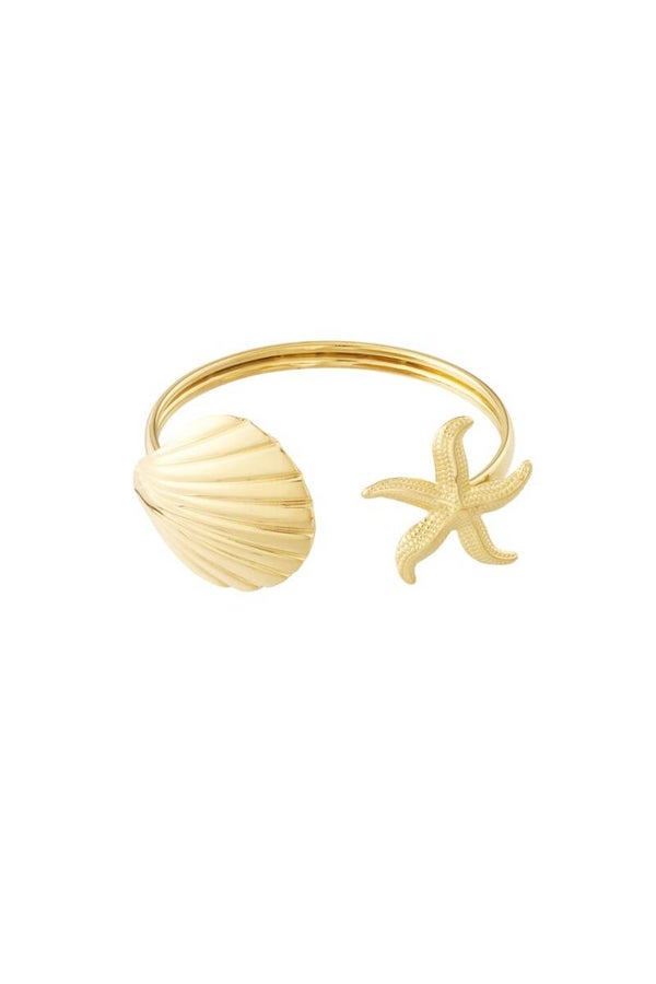 Bangle armband BIG sea GOLD