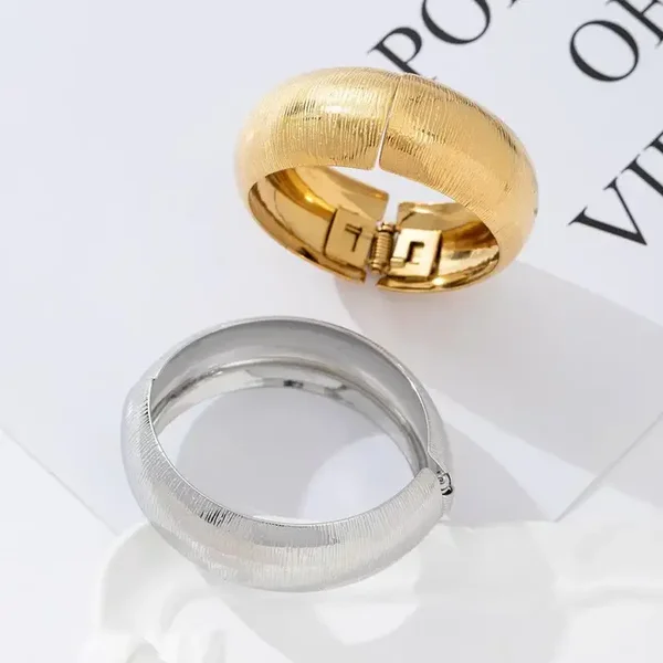 Bangle Rock That GOLD and SILVER