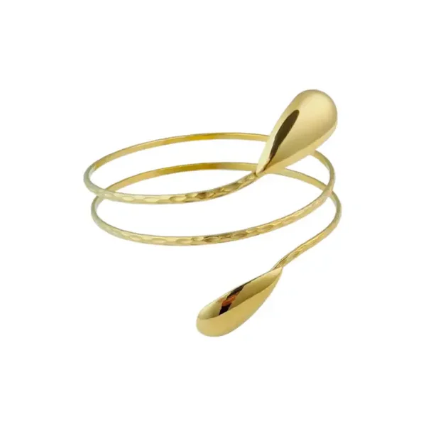 Arm cuff drip drop GOLD