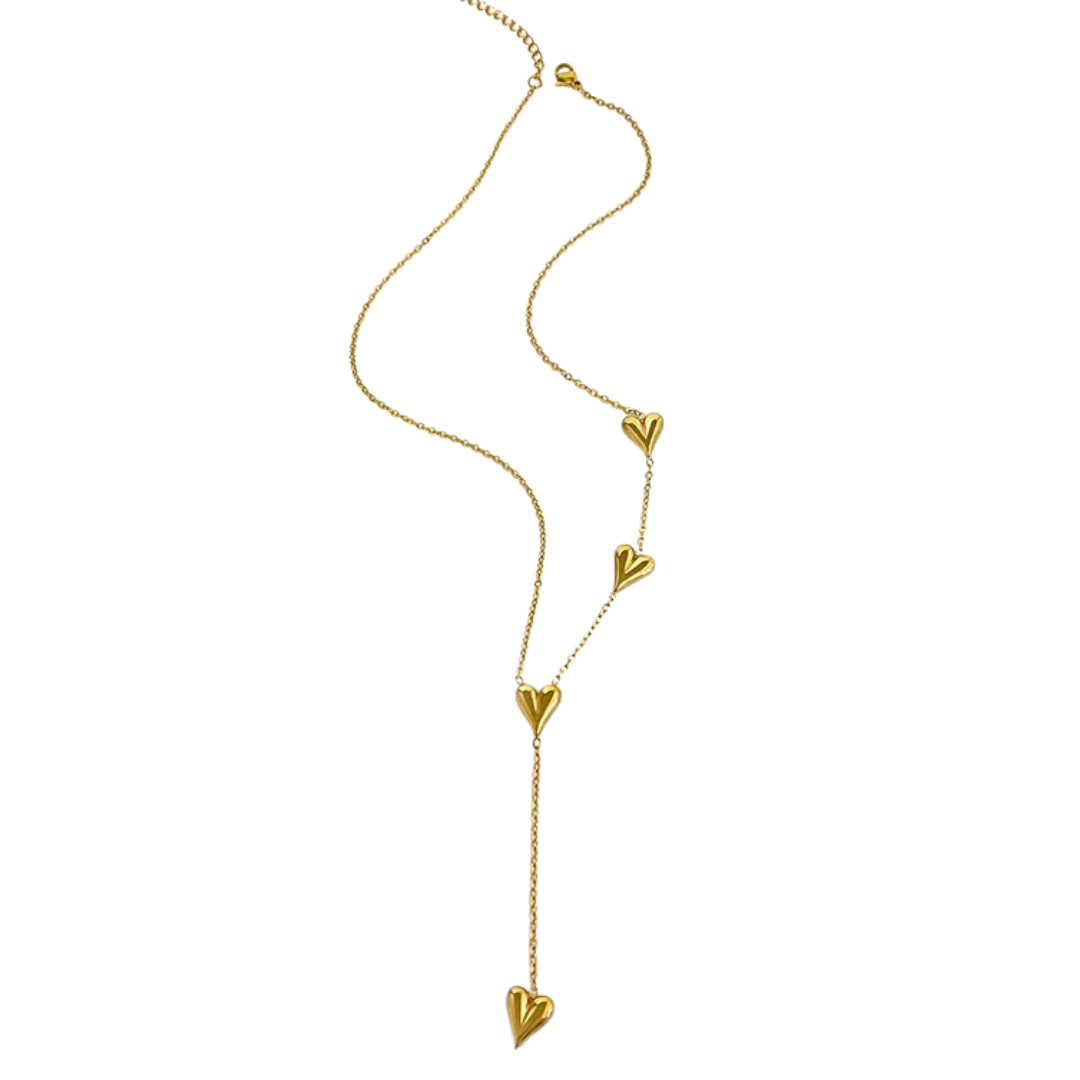 Ketting Fall In Love GOLD and SILVER