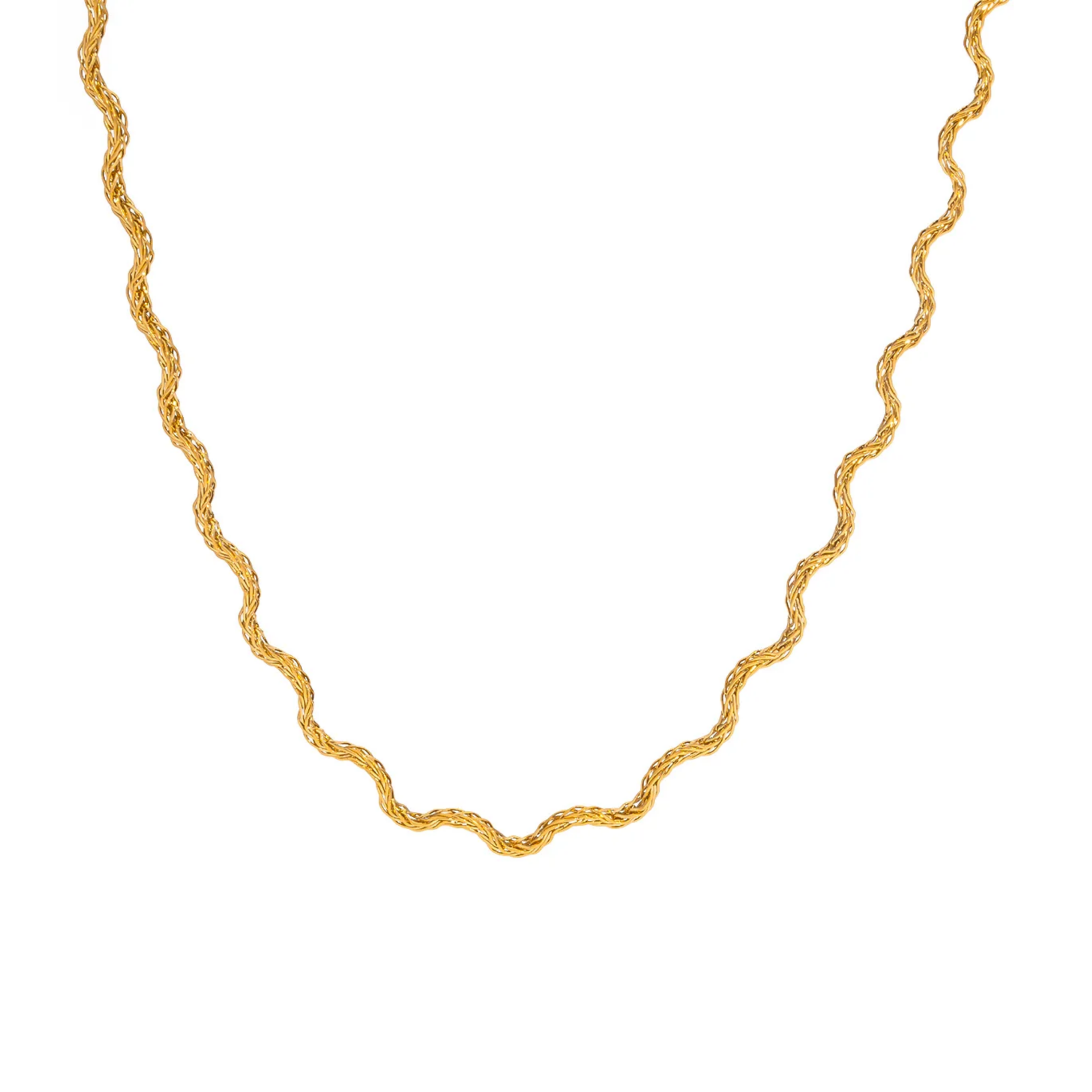 Ketting Wavey GOLD