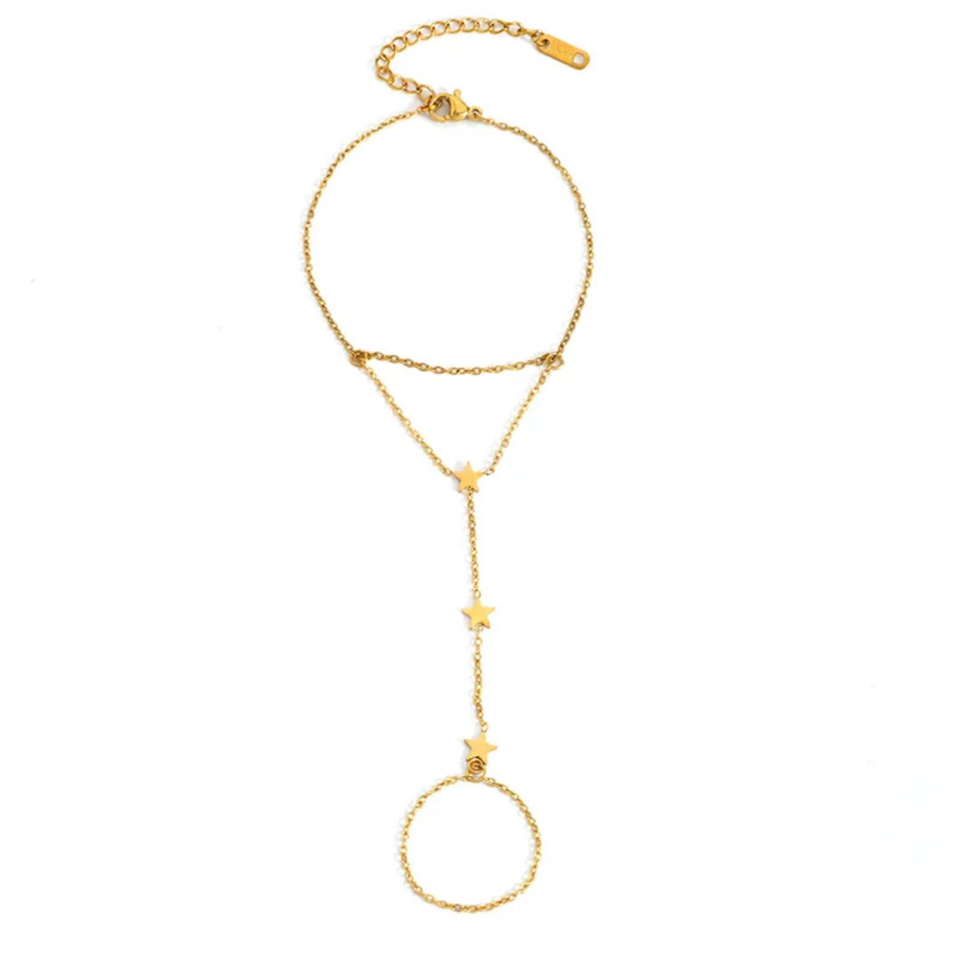 Hand chain Starry GOLD
