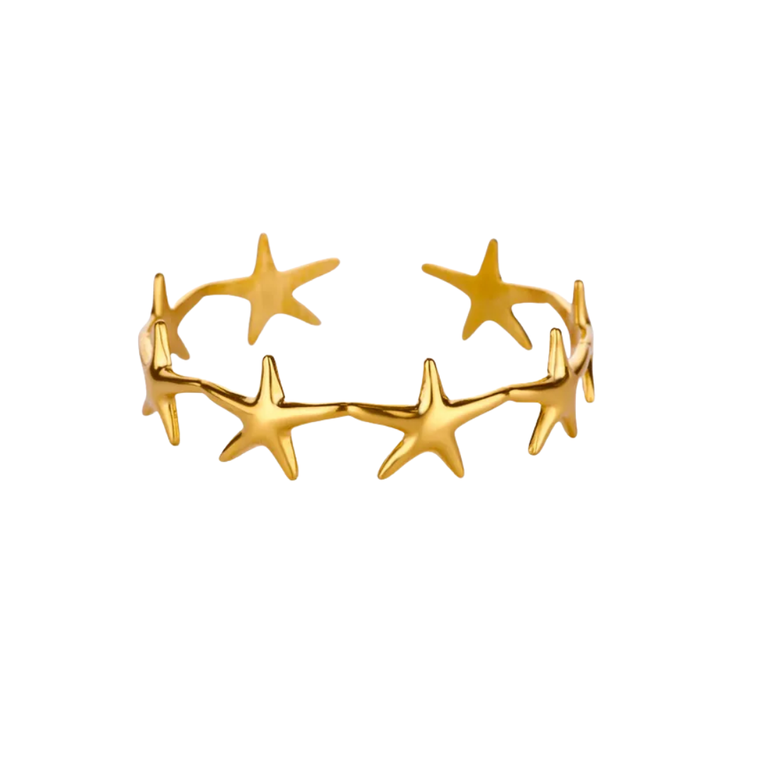 Bangle armband Sea Star GOLD