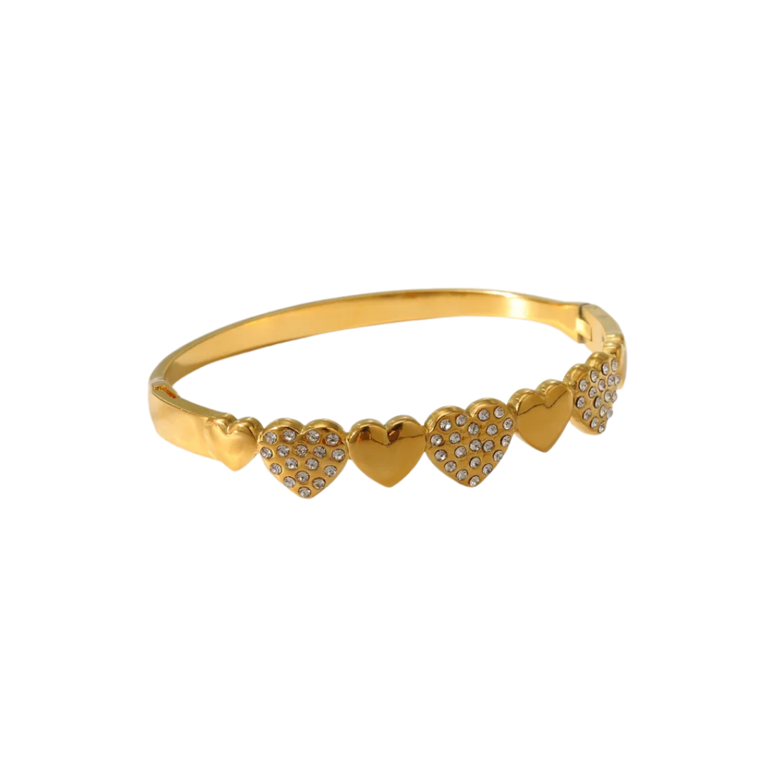 Bangle armband Shine with Love GOLD