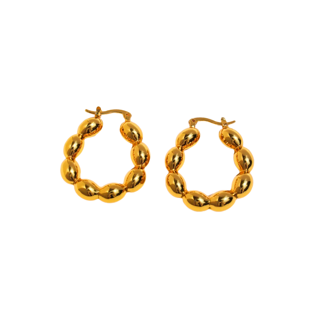 Oorbellen Bubble GOLD and SILVER