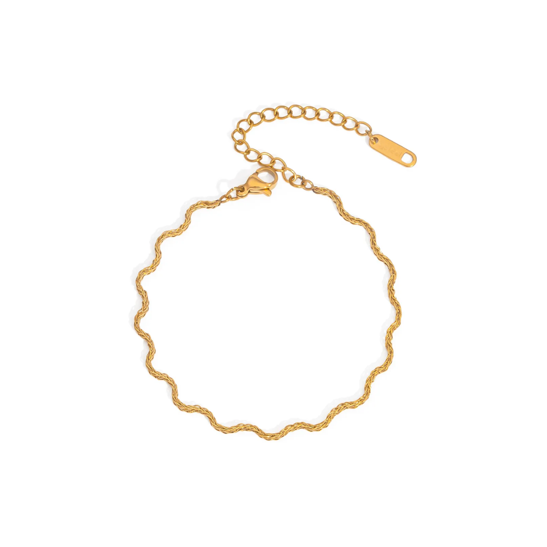 Armbandje Wavey GOLD