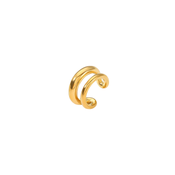 Earcuff Dubble GOLD and SILVER