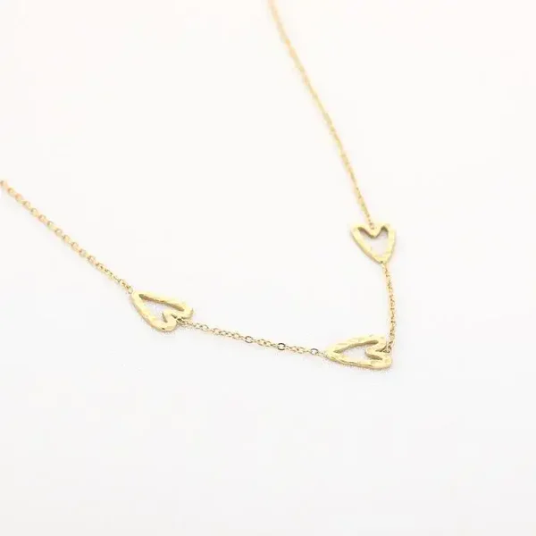 Ketting triple IN LOVE GOLD
