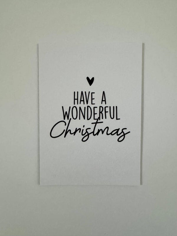 Kaartje have a wonderful Christmas