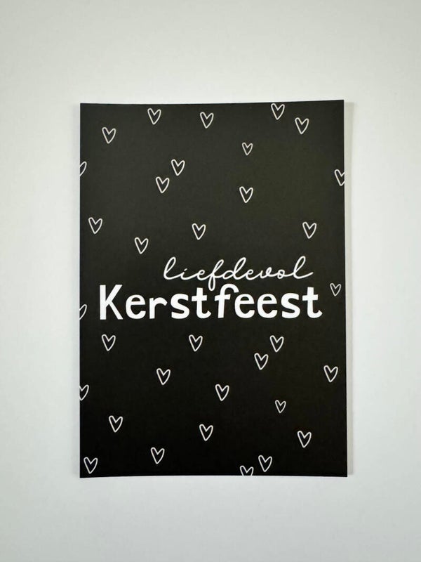 Kaartje liefdevol Kerstfeest