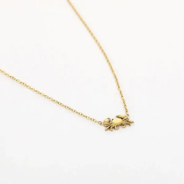 Ketting crab GOLD