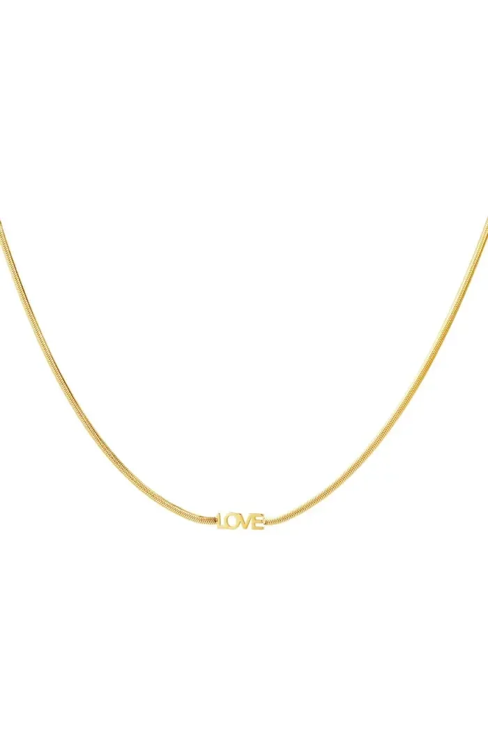 Ketting LOVE GOLD and SILVER
