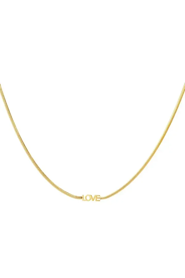 Ketting LOVE GOLD and SILVER