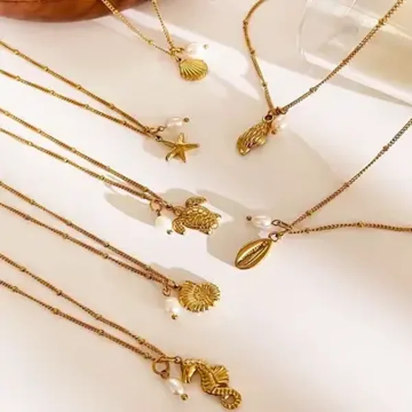 Ketting Ocean Glow GOLD