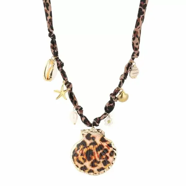 Ketting shell panter bandana