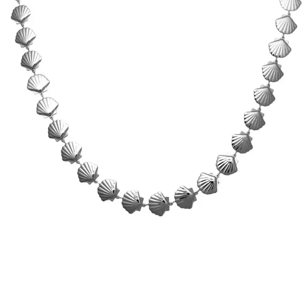 Ketting shells SILVER
