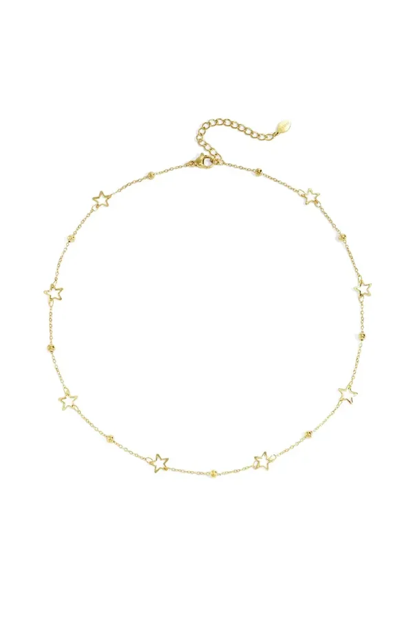 Ketting Starrie GOLD and SILVER