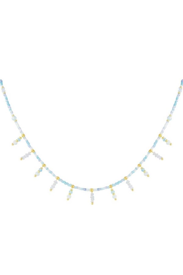 Ketting summer sparkle blue