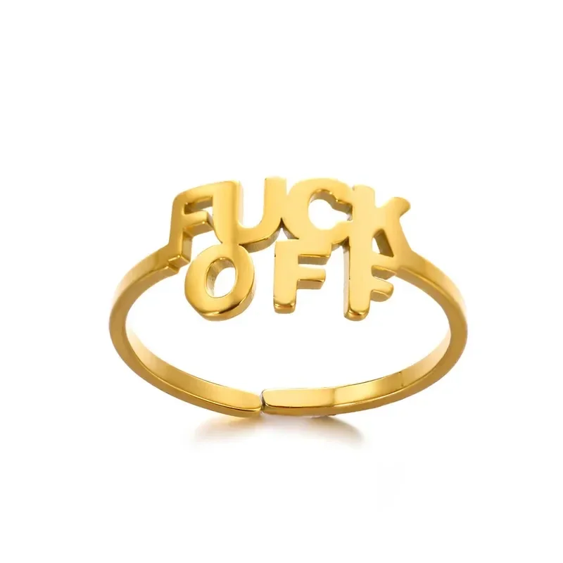 Ring F*ck Off GOLD and SILVER