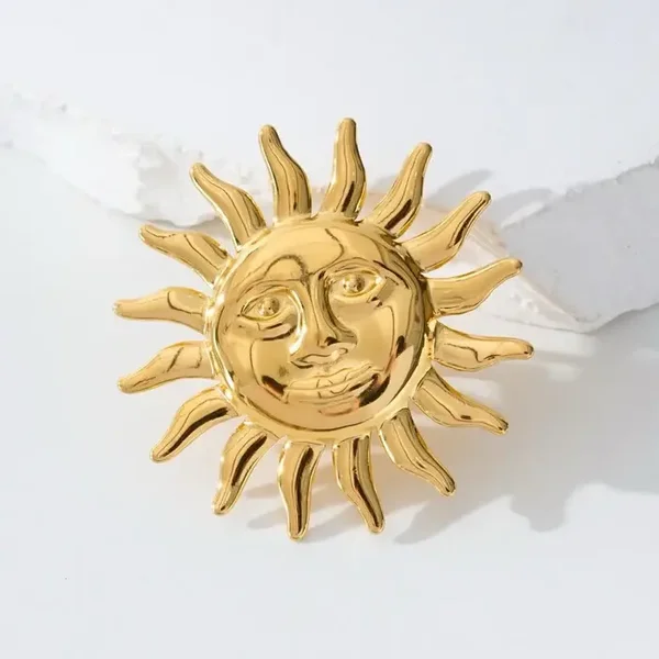 Ring statement sunny GOLD