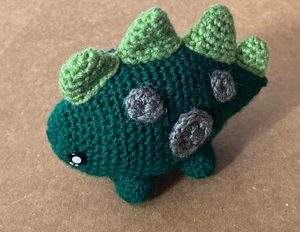 Baby stegosaurus