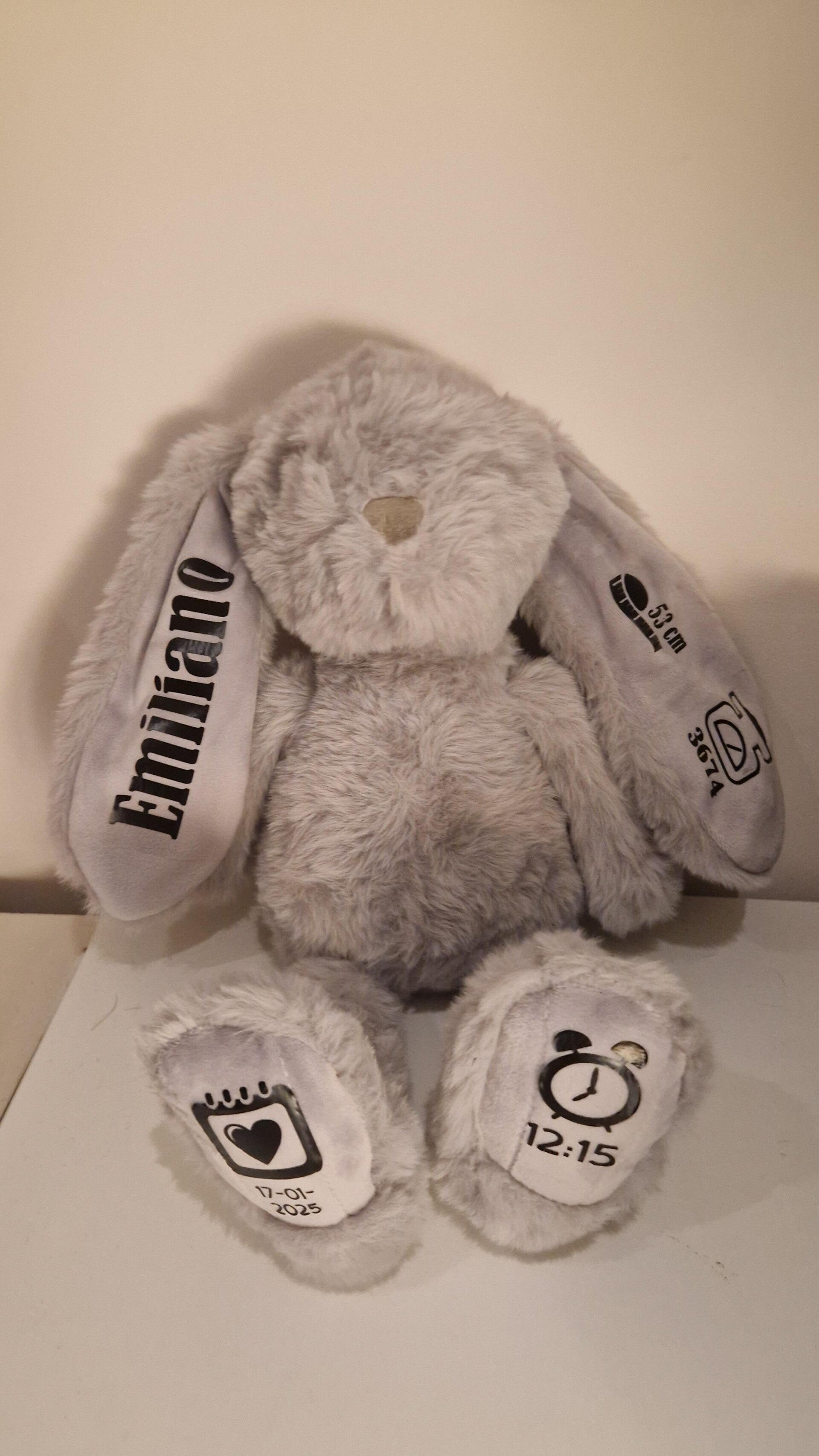 knuffel konijn groot