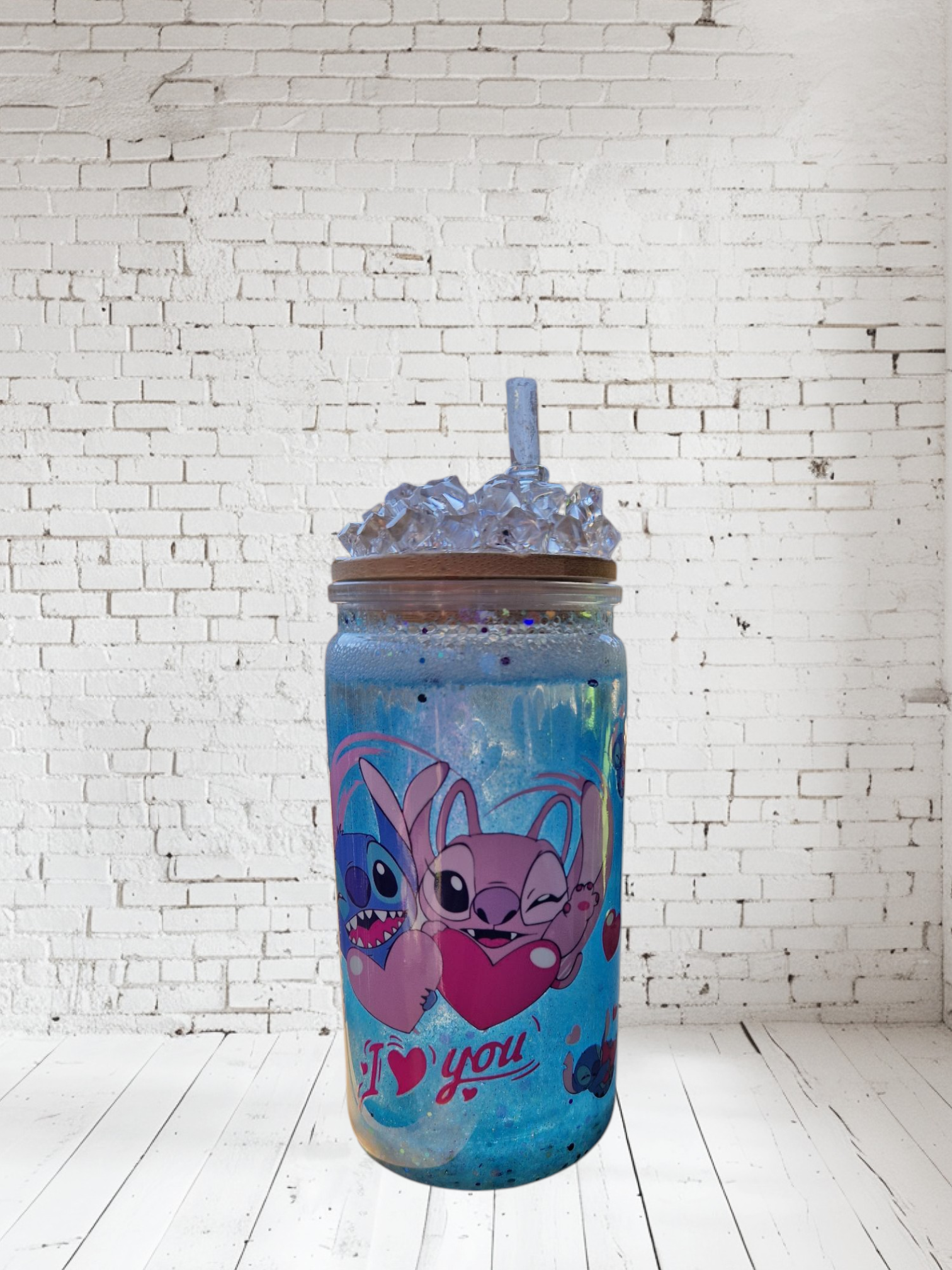 Stitch glittercup