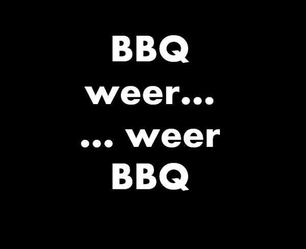 BBQ weer