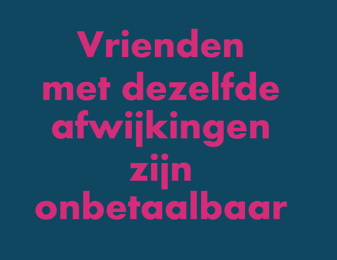 vrienden tegel