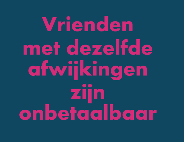 vrienden tegel