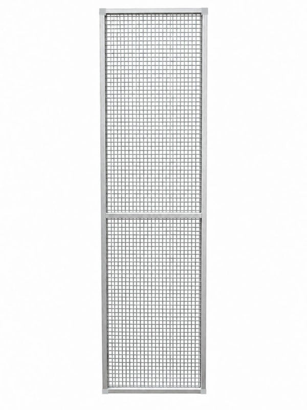 Volièrepaneel gaas 51x200cm aluminium