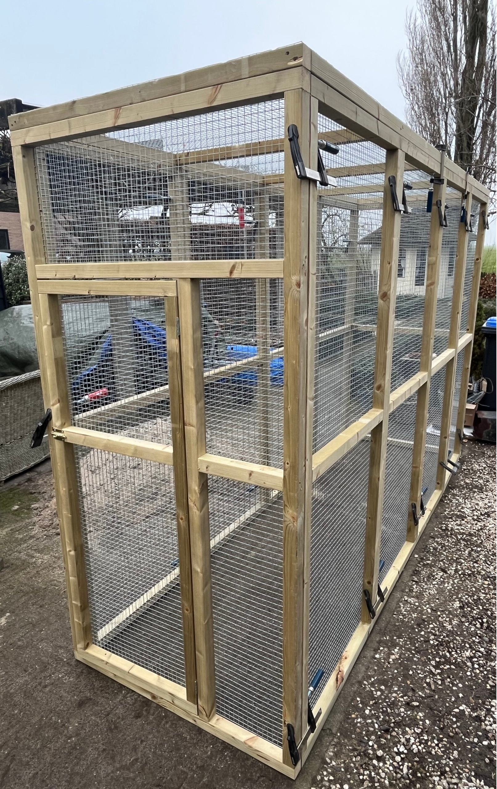 Volière model Quattro L 1x4x2m