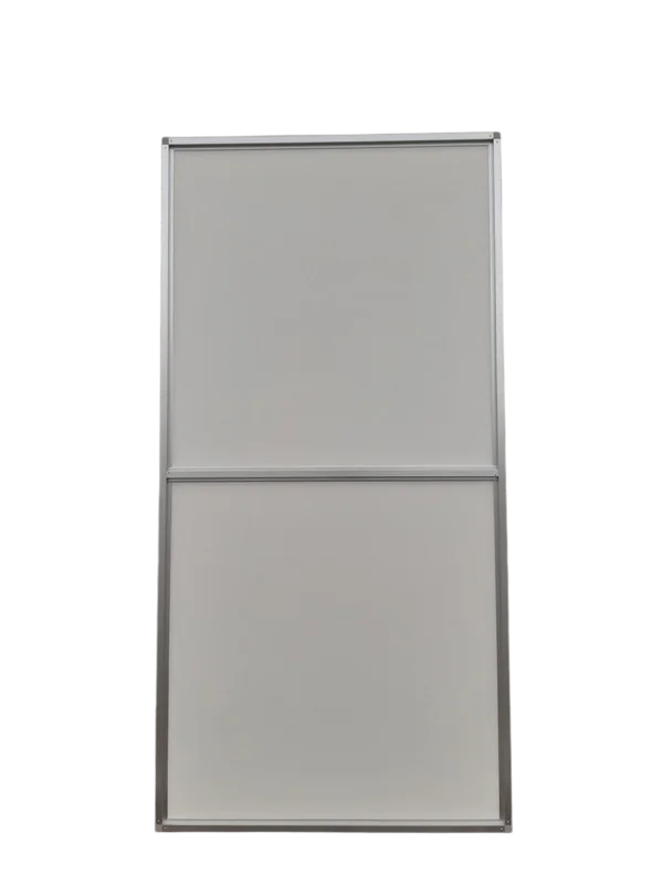 Voliére wandpaneel 102x200cm aluminium