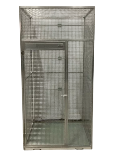 aluminium voliére model Solo 1x1x2m